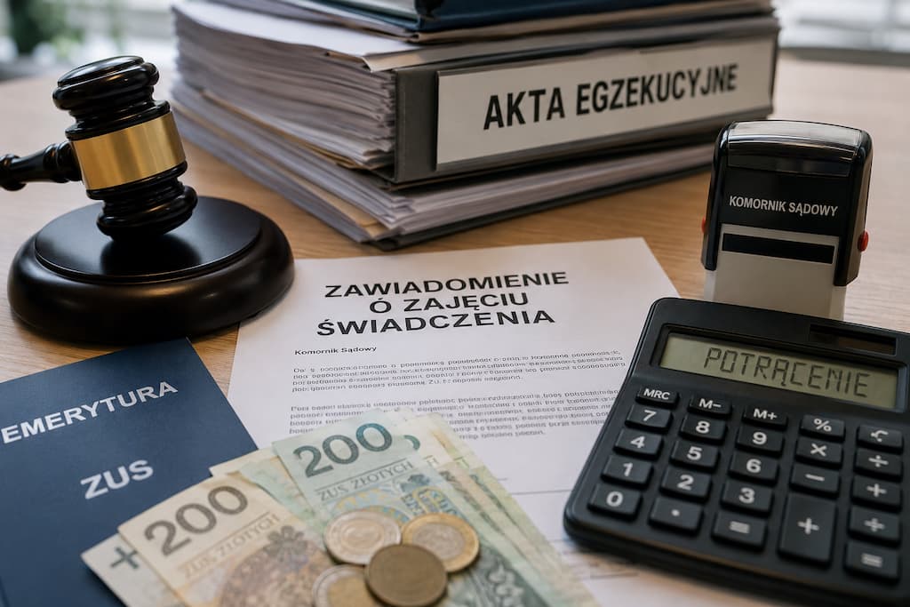 Komornik a świadczenia – jak chronić część pieniędzy i uniknąć kosztownych błędów?